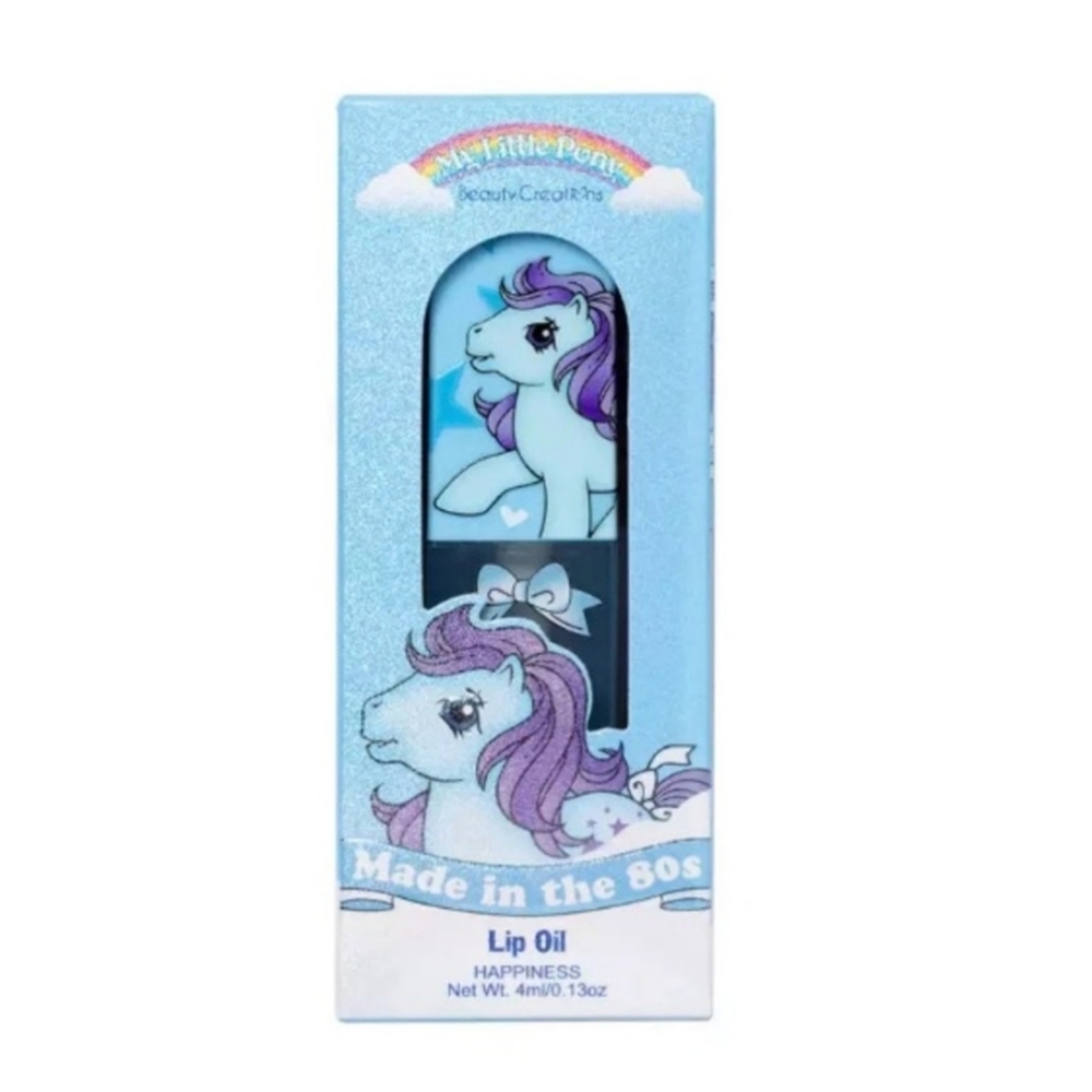 New Beauty Creations X Blue My Little Pony Made In The '80s Lip Oil "happiness"